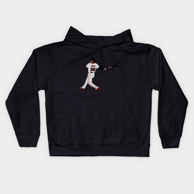 Barry Bonds Kids Hoodie by SickSticksCo